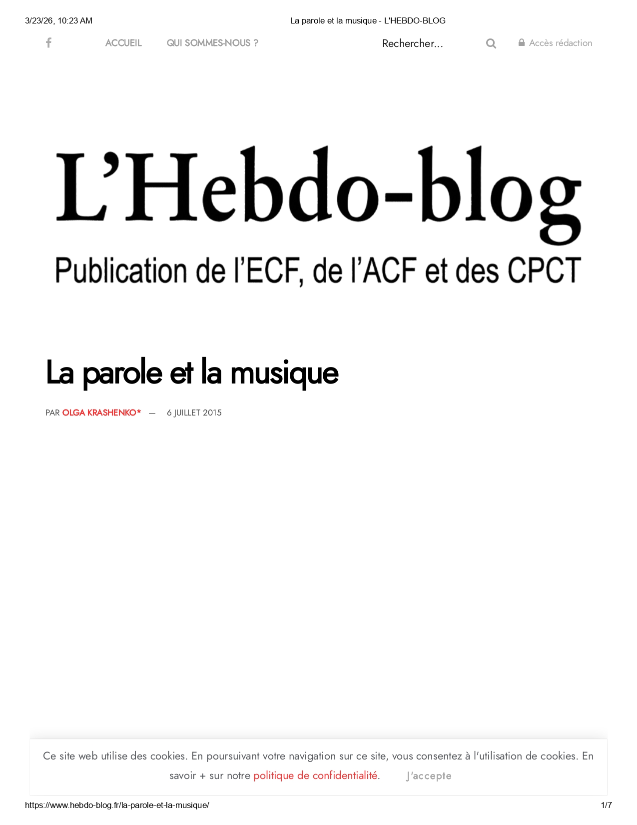 L'HEBDO-BLOG